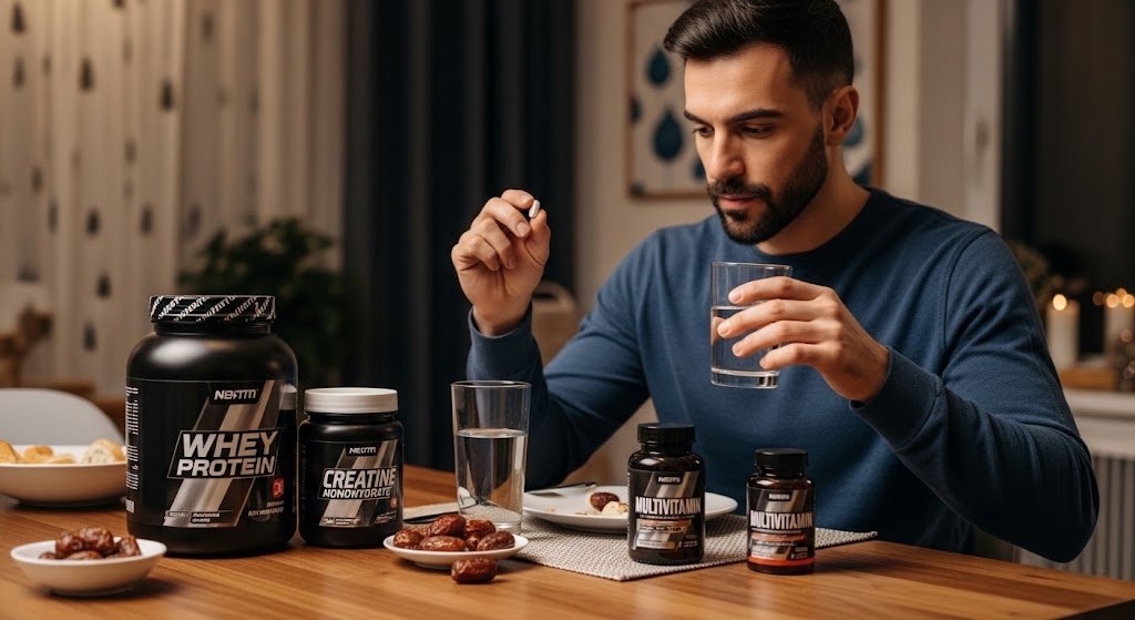 تناول المكملات الغذائية في رمضان