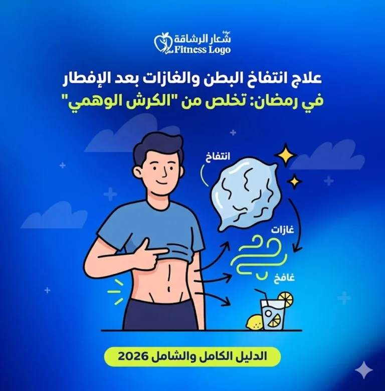 علاج انتفاخ البطن والغازات